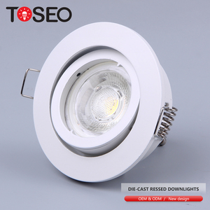 Có thể điều chỉnh die đúc nhôm <span class=keywords><strong>12</strong></span> <span class=keywords><strong>volt</strong></span> gu10 đèn/<span class=keywords><strong>halogen</strong></span> vòng đèn trần ánh sáng lịch thi đấu phụ kiện spotlight - Product Image 3