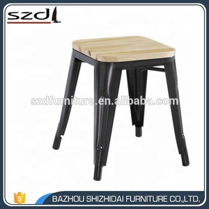 De estilo Industrial de bajo precio de metal moderno asiento de madera spciling <span class=keywords><strong>casino</strong></span> bistro <span class=keywords><strong>Café</strong></span> bar tienda taburete TMC-001W - Product Image 6