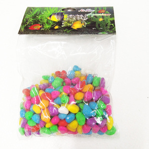 Color mezclado natural del <span class=keywords><strong>río</strong></span> <span class=keywords><strong>Piedras</strong></span> piedra acuario - Product Image 2