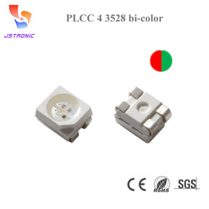 PLCC4 다이오드 3528 레드 블루 바이 컬러 4 핀 <span class=keywords><strong>smd</strong></span> <span class=keywords><strong>led</strong></span> 칩 - Product Image 3