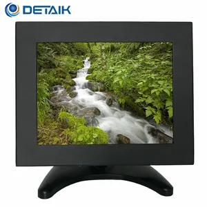 Cheap 8 Inch LED Monitor Mini Color TV Metal Casing 8.4 Inch TFT LCD Monitor with TV Port