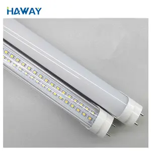 Led T8 Double Row Tube High Power Workshop T8 Integrated 4ft 40w 2835smd Super Bright Long Strip Led Tube Light From Factory