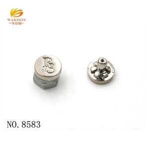 2018 nouveau styple mode personnalisé marque logo décoratif en métal pop <span class=keywords><strong>rivet</strong></span> pour le cuir - Product Image 5