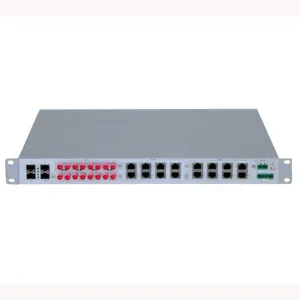IEC 61850-3 IEEE 1613 준수 24 포트 관리 산업용 이더넷 스위치 최고의 네트워크 스위치 브랜드