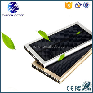 Mejor precio de la energía solar Banco 20000 mAh cargador móvil para acampar al aire libre - Product Image 3
