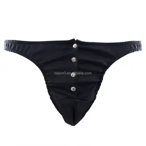 Homme fort Durable Noir Sous-Vêtements Lingerie Slips Sexy Lingerie c-string Slips Vêtements de Sexe