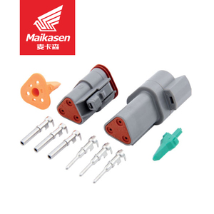 高质量Deutsch公母连接器2P/3P/4P/6P/<span class=keywords><strong>8P</strong></span>/12P DT DTM DTP系列Deutsch自动连接器适配器免费样品 - Product Image 5