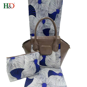 H & D Super Cire Africaine Affiches Tissu 6 Cour Nouveau Style Dames <span class=keywords><strong>De</strong></span> Mode Sacs <span class=keywords><strong>À</strong></span> <span class=keywords><strong>Main</strong></span> En Gros - Product Image 4