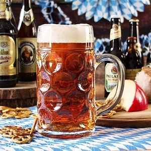 1lビールマググラス1リットルドイツシュタインマググラスハンドル - Product Image 4