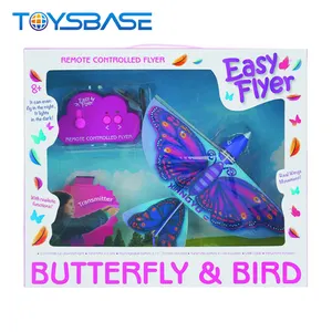 सबसे लोकप्रिय दिलचस्प बच्चों खिलौना प्लास्टिक रंगीन तितली फ्लाइंग आर सी पक्षी