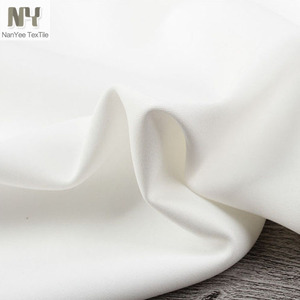 Nanyee Dệt Kim DTY Smoothy Polyester Trắng <span class=keywords><strong>Scuba</strong></span> Vải Đàn Hồi - Product Image 2