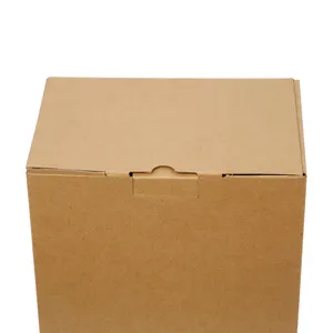 brown kraft paper 2-ply corrugated carton box packaging