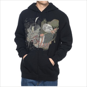 A medida de Su Diseño de Impresión Negro <span class=keywords><strong>Pullover</strong></span> Sudadera Con Capucha Para Hombre Con Capucha - Product Image 1