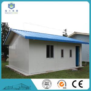 Petite maison économique à deux chambres en panneaux sandwich, maison préfabriquée, maison préfabriquée à vendre, fabriquée en Chine - Product Image 2