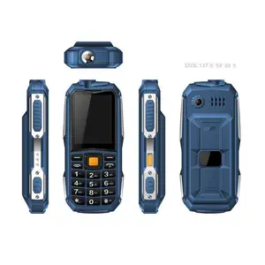 high quality big torch bar phone with 13800MAH 2.6inch model c9