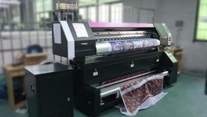 1.8 m industrial plana de gran formato digital directa a roll tela de algodón textil impresora plotter para la venta - Product Image 5