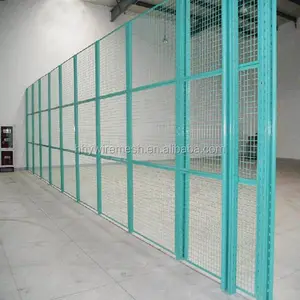 PVC rivestito recinto di separazione magazzino officina isolato cancello prezzo per vendita della fabbrica saldato recinzione