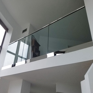 Kits de garde-corps d'escalier en verre d'intérieur contemporain, profilé en <span class=keywords><strong>aluminium</strong></span> en forme de U, <span class=keywords><strong>balustrade</strong></span> - Product Image 6