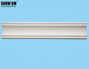 Corniche en plâtre couleur or pour la décoration d'églises - Product Image 3