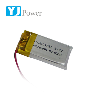 Recargable del lipo batería de polímero 501730 de 3,7 V 220 mAh batería de iones de litio con PCB - Product Image 2