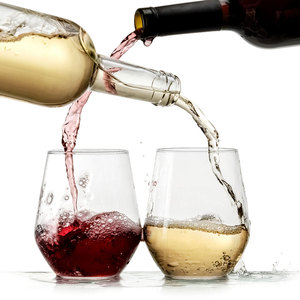 Juego de regalo de Navidad al por mayor grande y moderno 12 20 Oz 9oz 10oz 12oz 16oz vasos de <span class=keywords><strong>vino</strong></span> sin tallo con logotipo personalizado - Product Image 1