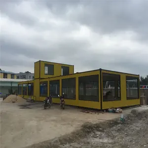 2018 nieuwe item Creative Container huis luxe geprefabriceerde stalen container