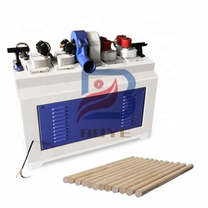 Macchina per la lavorazione di bastoncini di legno / Linea di produzione manici per scope in legno / Macchina per la produzione di bastoncini rotondi in legno - Product Image 4