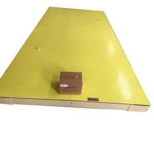 Высокоточные желтые весы Flintec из углеродистой стали большого размера, цифровые электронные весы с платформой