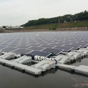 태양 광 발전소 부동 태양 전지 패널 pontoon 물