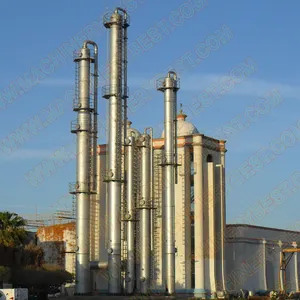 96%-99.9% alcohol ethanol equipment from cassava fermentation