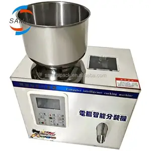 2-200g tea weighing machine,grain,seed,salt powder Particle packing machine