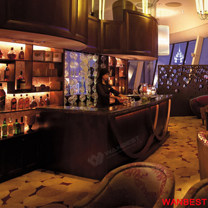 Modern Marble Top Wood <strong>Small</strong> Home Restaurant Nightclub Wine Bar Counter <strong>Drinking</strong> <strong>Table</strong> - Product Image 2
