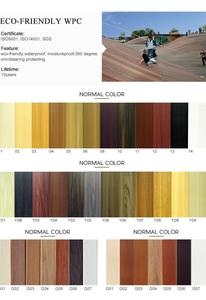 Panneau décoratif en plastique pour plafond, panneau creux en PVC, revêtement mural extérieur, écologique, WPC - Product Image 6