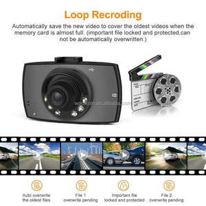 Traço Cam Full HD Tela de 2.4 polegadas 720P com IR luzes de visão noturna <span class=keywords><strong>120</strong></span> graus Lente Grande Angular Carro câmera DVR - Product Image 5