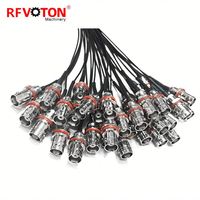 Directamente de fábrica UFL MHV U.fl a Bnc hembra mamparo junta tórica Pigtail 15cm Cable de extensión 1,37mm MONTAJE DE Cable en Stock