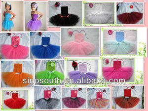 Abito Tutu rosa all'ingrosso per ragazze - Product Image 1