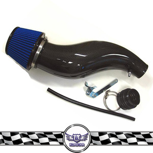 Venta al por mayor de fibra de carbono Real de tubo de filtro de aire del coche de tubería para 92-00 EG EK
