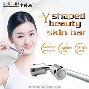 Kakusan populaire japon Portable Portable <span class=keywords><strong>visage</strong></span> germanium V Type rouleau <span class=keywords><strong>pour</strong></span> lifting peau raffermissement élimination des rides en ABS - Product Image 3