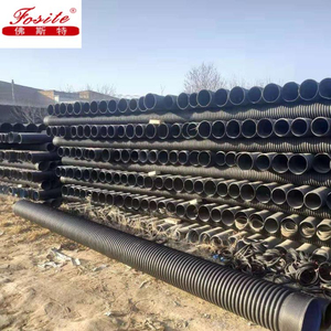 HDPE đôi tường sóng ống tròn PE vật liệu Polyethylene thoát nước thủy lợi đúc Bồn nhựa ổ cắm kết nối - Product Image 2