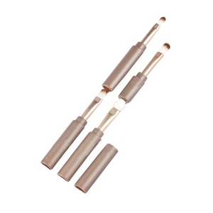 Juego de brochas de maquillaje 4 en <span class=keywords><strong>1</strong></span>, color dorado, multiusos, novedad - Product Image 4