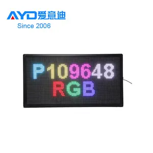Shop Name Advertising Running Message Clock LED Open Sign Board Factory Manufacture