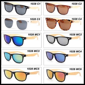 2015 El último Venta Al Por Mayor de China <span class=keywords><strong>Wayfarer</strong></span> Gafas de Bambú - Product Image 1