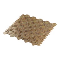 Nouveau carrelage Bronze Antique, échelle de poisson, carrelage mosaïque en laiton, miroir en cuivre, livraison gratuite