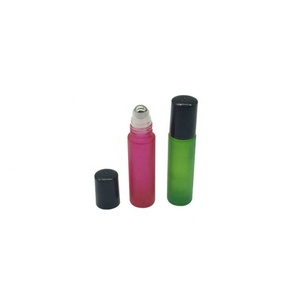 10 ml matte thủy tinh dầu thiết yếu <span class=keywords><strong>roll</strong></span>-<span class=keywords><strong>on</strong></span> chai/kem mắt chai/nước hoa cuộn-<span class=keywords><strong>on</strong></span> với thép bóng kiếng bóng chai - Product Image 3