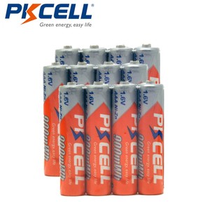 최고의 판매 pkcell <span class=keywords><strong>1</strong></span>.6v aaa 900mwh ni-zn 충전식 배터리 최저 가격