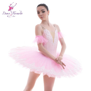 Rosa pallido di balletto di ballo tutu per il bambino e per adulti <span class=keywords><strong>ballerina</strong></span> professionista costume del vestito dal tutu BLL053 - Product Image 1