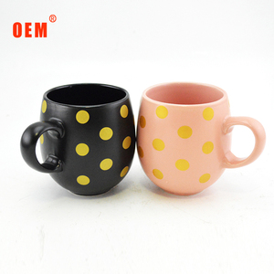 แก้วเซรามิคลายจุดกลมสวยงามมาก ขายส่งจากซานตง มีสินค้าในสต็อก - Product Image 6