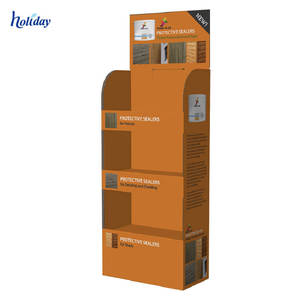 Promoción tienda al por menor pos soporte de exhibición, supermercado Punto de Venta de cartón soporte de exhibición de piso - Product Image 2