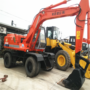 二手Hitachi EX100轮式挖掘机出售，二手12吨轮式挖掘机，日本品牌Hitachi ex100 ex120 ex160 ex200挖掘机