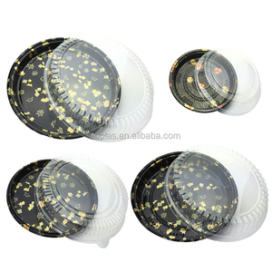 Food sushi packaging box with lid